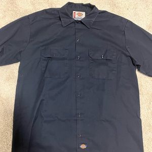 Dickies Navy Dress Shirt